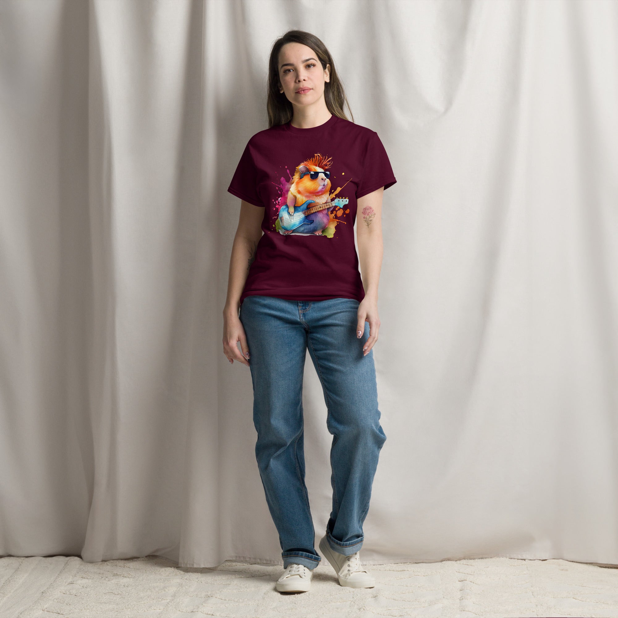 Guinea Pig Rock Star Tee